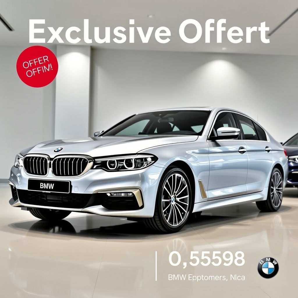 โปรโมชั่นเด็ด! BMW 5 Series รุ่นใหม่ ราคาพิเศษ